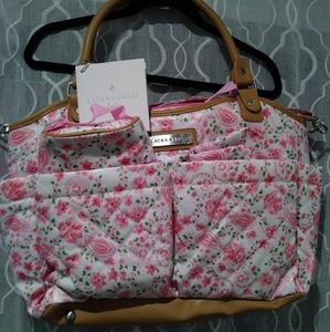 Diaper Bag Laura Ashley Baby Pink New